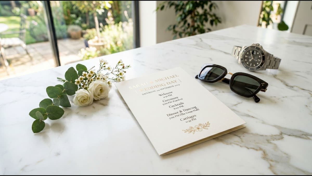 Wedding Timeline